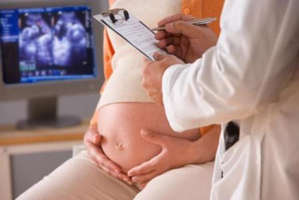 Беременная на диагностике