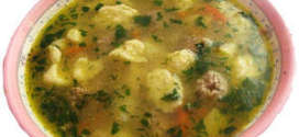 Суп с галушками
