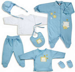 Виды одежды для новорожденных в картинках