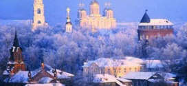 Город Владимир зимой