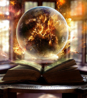 Книга и магический шар