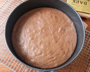 Шоколадный торт в форме для запекания