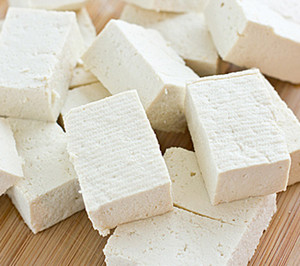 Кусочки тофу