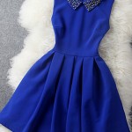 Синее платье — тренд предстоящего сезона!