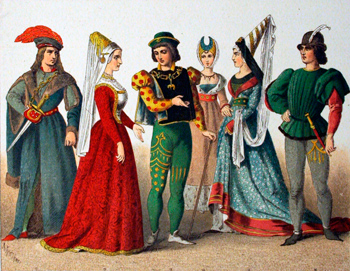 история развития моды в средневековье