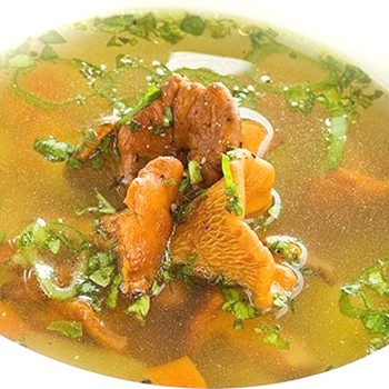 Супы из лисичек: рецепты первых блюд