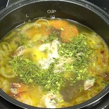 Супы из шампиньонов, приготовленные в мультиварке