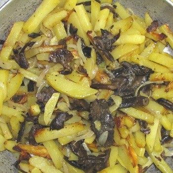 Рецепты блюд из картошки с маринованными грибами