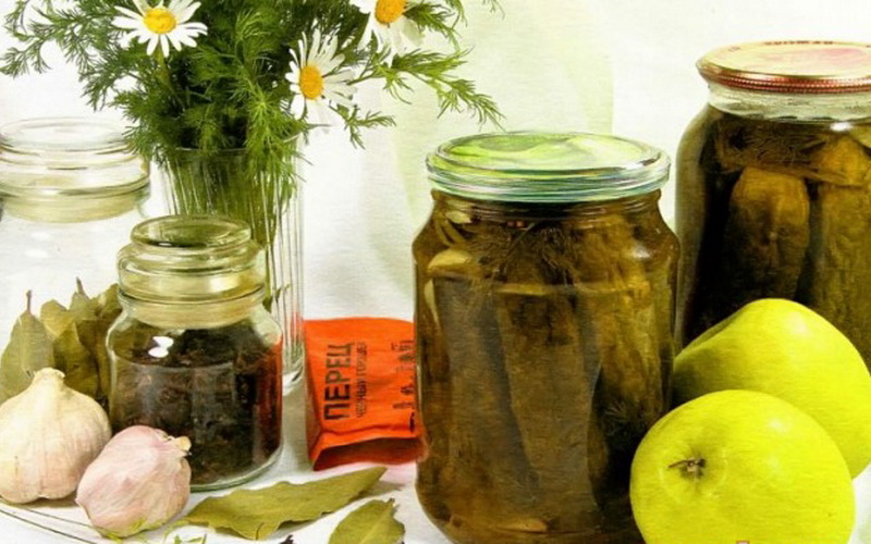 Простые рецепты огурцов, маринованных на зиму с уксусом фото