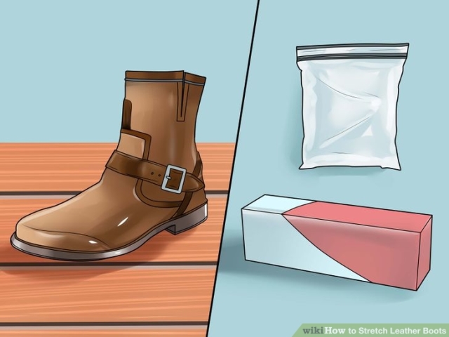 Как растянуть обувь с помощью холода
