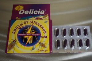 Delicia линзы (таблетки) от тараканов
