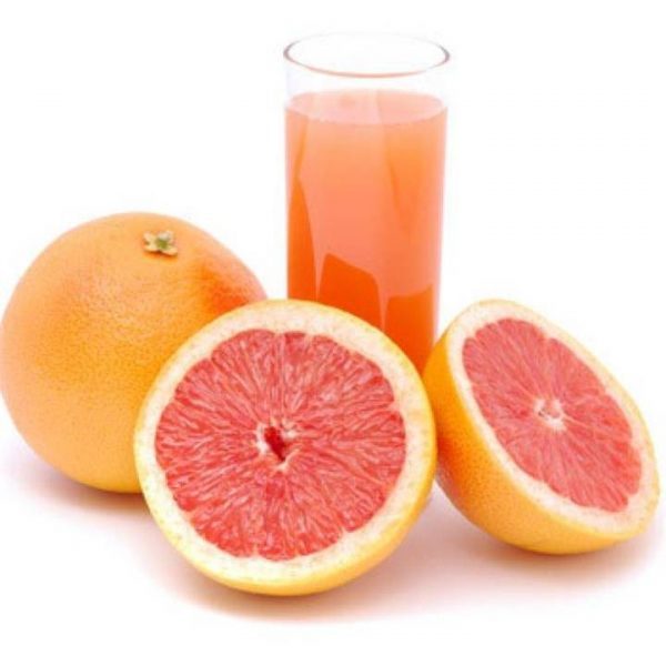 Сок грейпфрута мы выжимаем 3 всего объема стакана