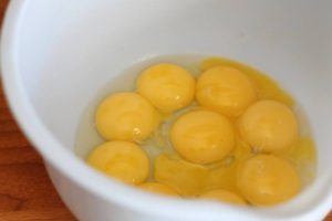 приготовление яичной заливки