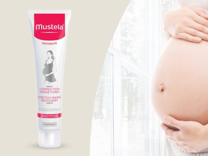 Восстанавливающая сыворотка против растяжек Mustela Maternity