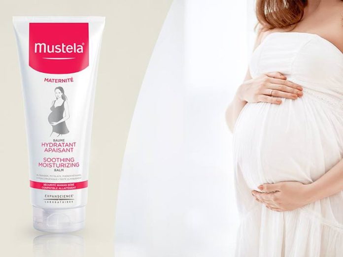 Увлажняющий бальзам для тела с успокаивающим эффектом Mustela Maternity