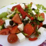 Греческий салат — рецепт с фото и пошаговым описанием