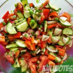 Салат из огурцов и помидоров — витамины круглый год