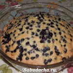Быстрый пирог с черникой: рецепт с фото