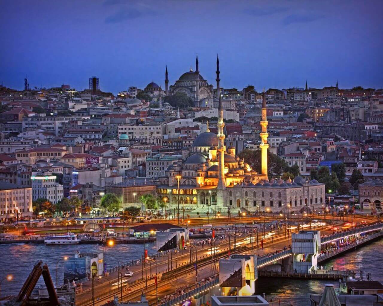 Отели в Стамбуле с видом на Босфор