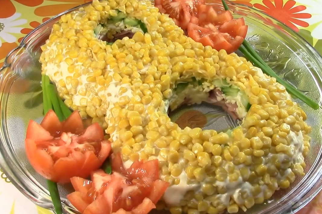 Праздничные салаты на день рождения рецепты с фото