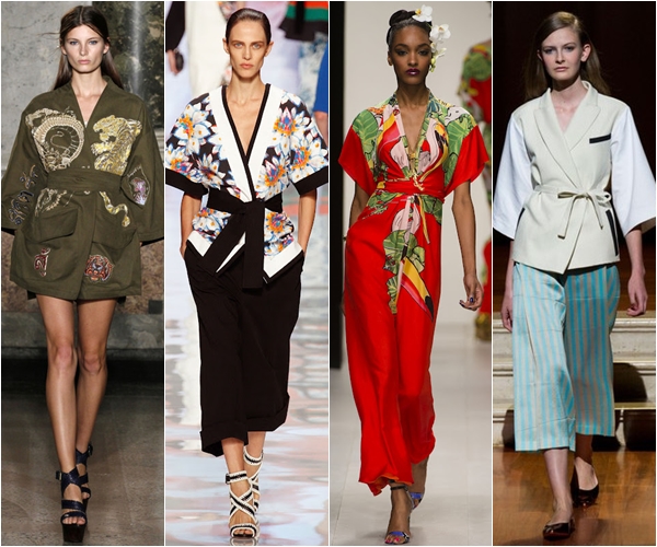 Весна-лето 2013 модные тенденции японский стиль
