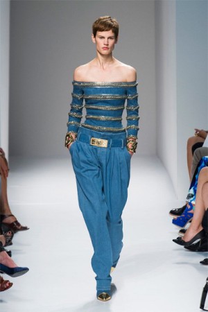 Модные цвета: синий от Balmain 2014