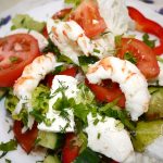 Салат с креветками — рецепт с фото и пошаговым описанием
