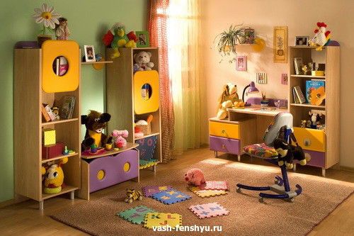 детская комната размер