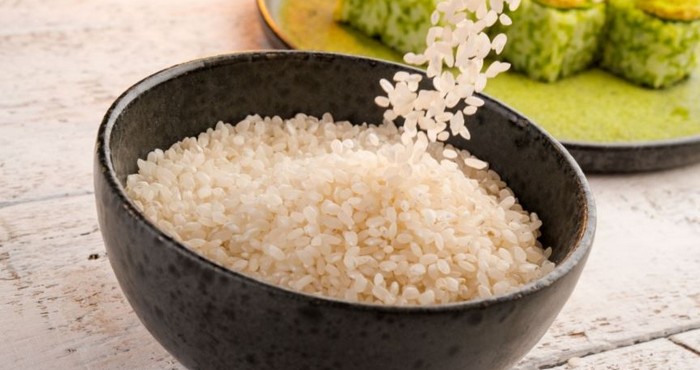 промытый рис для начинки