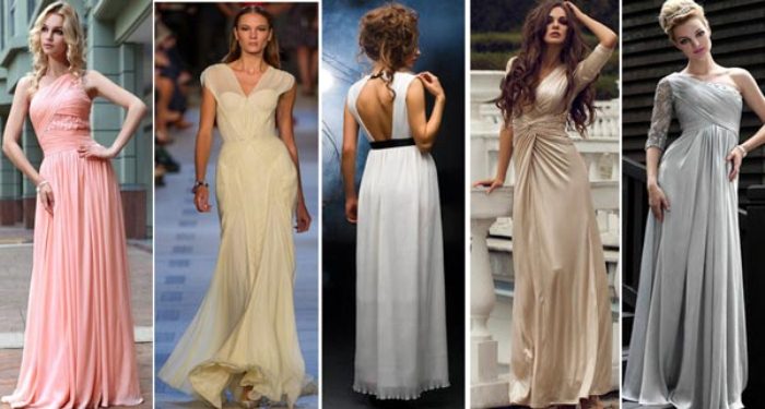 Платья в греческом стиле – будь богиней!