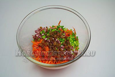 Изюм сухофрукты в салат