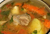 Как сварить суп из баранины