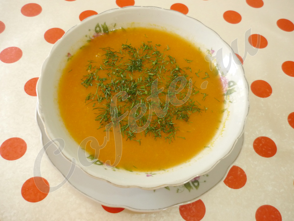 Морковный суп Наташи Королёвой