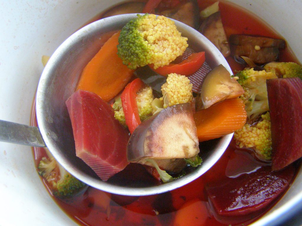 Овощи из супа