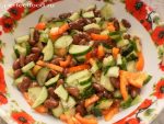 Рецепт салатов из фасоли – Салаты с красной консервированной фасолью, 50 пошаговых рецептов с фото на сайте «Еда»