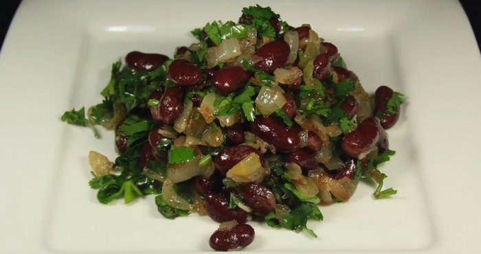 Как приготовить аппетитный и полезный салат с красной фасолью