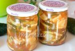 Салат из огурцов и кабачков на зиму – Салат из кабачков с огурцами (консервация) рецепт с фотографиями
