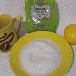 шугаринг с лимонной кислотой