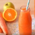 Морковный смузи с апельсином и грейпфрутом
