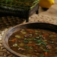 рецепты первых блюд -чечевичный суп
