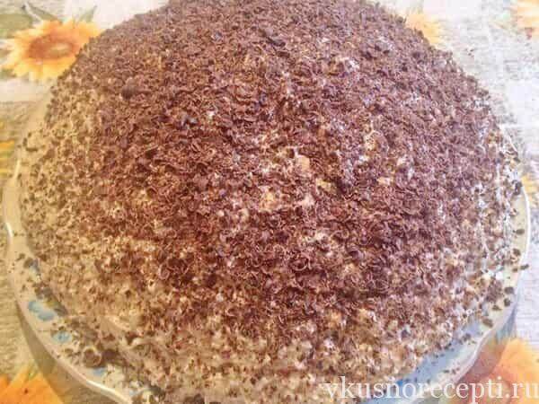 Торт муравейник с шоколадом