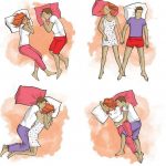 Как спят влюбленные пары: толкование поз сна