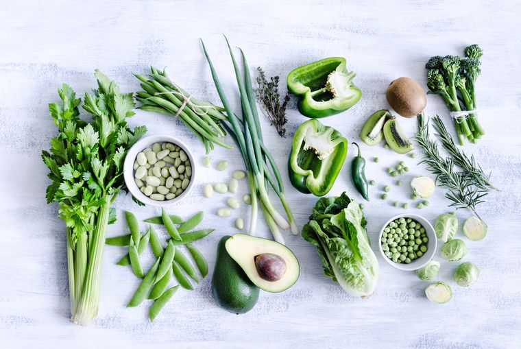 зеленые продукты