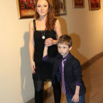 Альбина с младшим сыном - Лукой