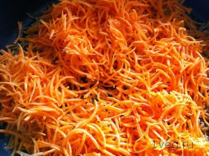 Зажарка для борща: пассеруем морковь