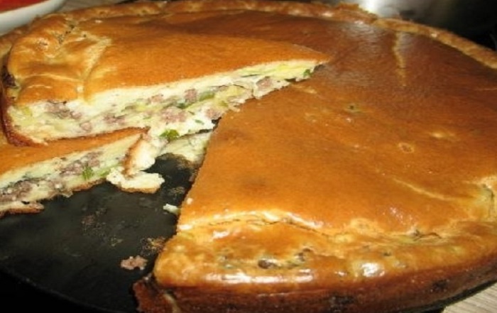Пирог с капустой и картошкой