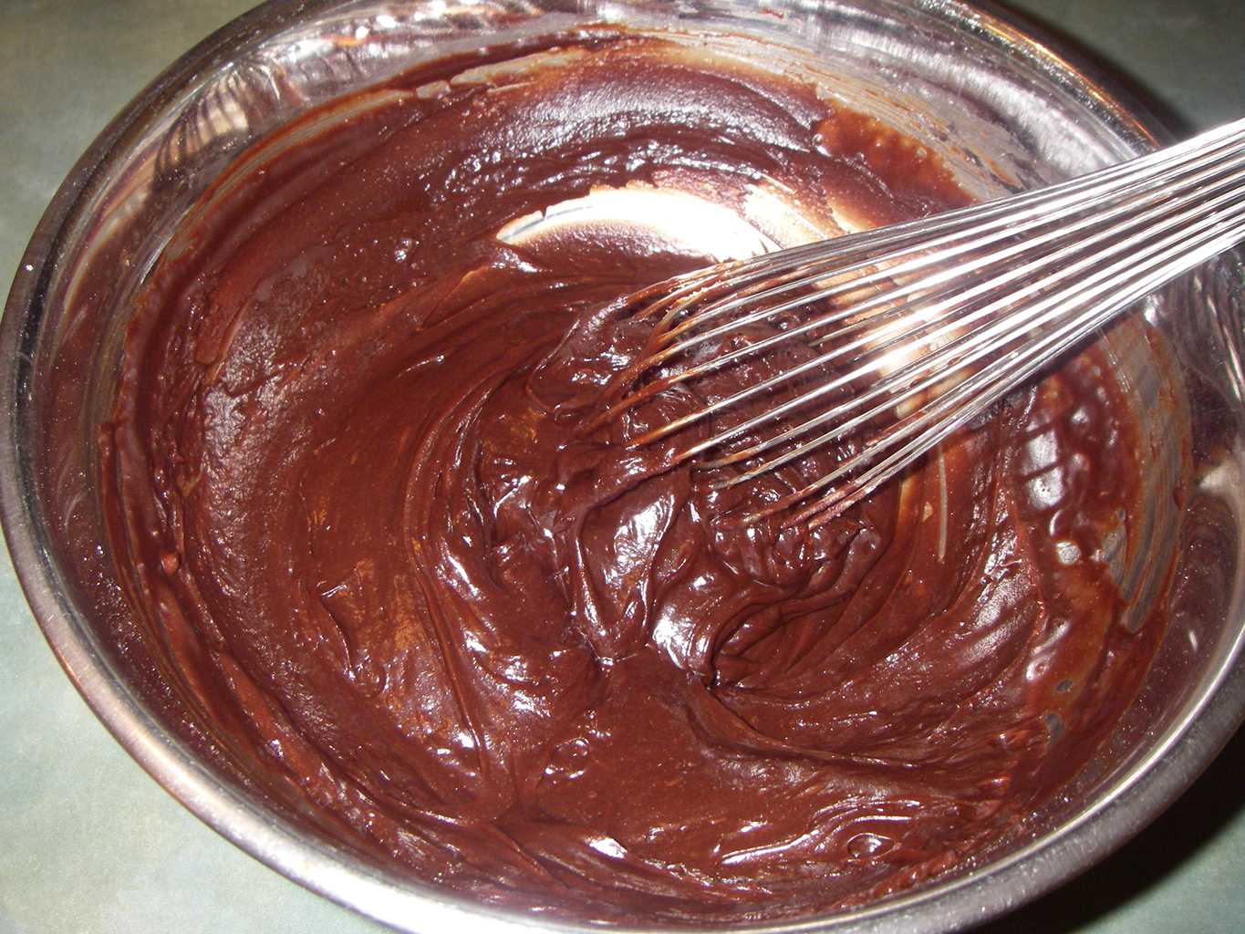 Шоколадно-сметанный крем
