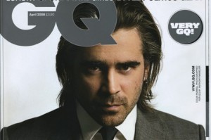 Колин Фаррелл на обложке журнала GQ