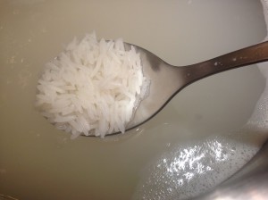 Рис в воде