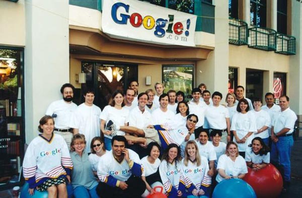 Первые работники «Гугл»